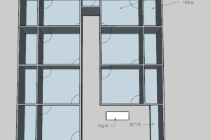 분당인테리어 제안 - 스케치업 도면으로 왁싱샵 공사 준비 - 편안하고 세련된 인테리어 디자인