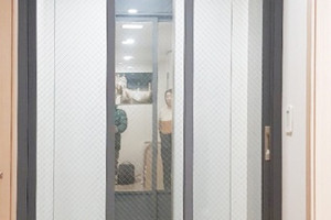 위례신도시 자이의 변신: 슬림 3연동 중문으로 완성한 현관 인테리어 후기